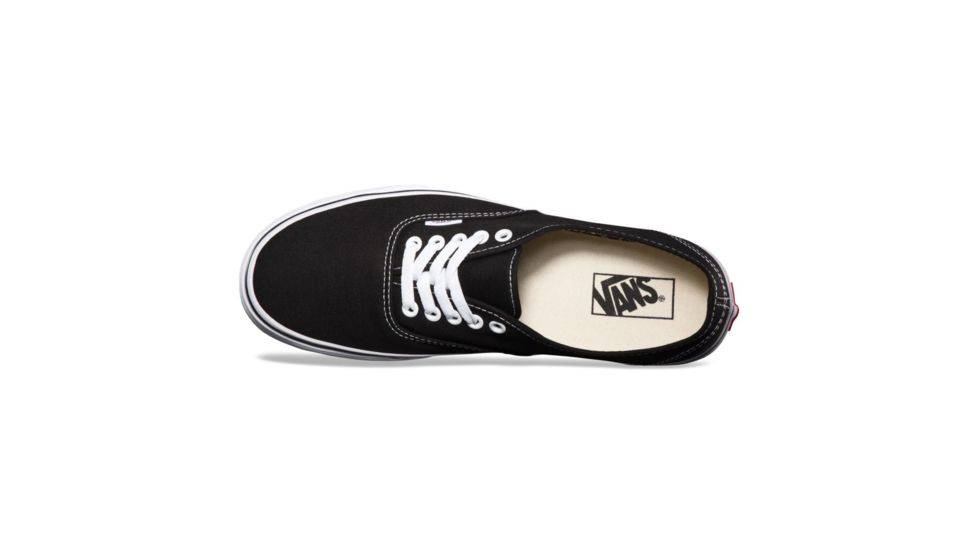 Vans Authentic Casual Shoes, 17 US M/18.5 US W, Black, VN000EE3BLK-BLACK-17