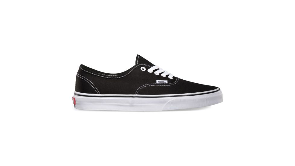 Vans Authentic Casual Shoes, 17 US M/18.5 US W, Black, VN000EE3BLK-BLACK-17