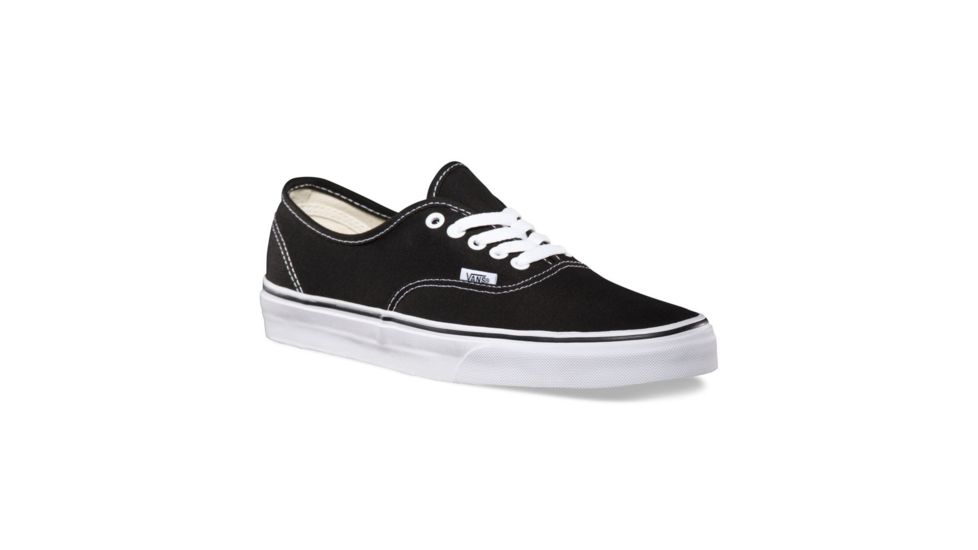 Vans Authentic Casual Shoes, 16 US M/17.5 US W, Black, VN000EE3BLK-BLACK-16