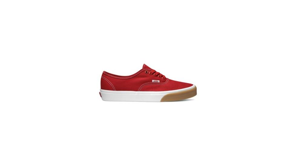 Vans Authentic Casual Shoes, 5 US M/6.5 US W, Red/True White, VN0A38EMUK1-5-US-6-5-US