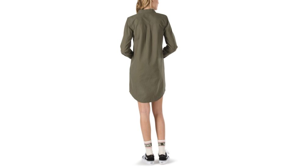 Vans Broadway Dress - Womens, Grape Leaf, Small, VN0A3PCTKCZ-Small