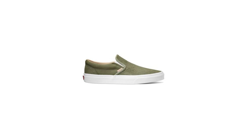 Vans Classic Slip-On Casual Boot, Textured Suede Laurel Oak/Grape Leaf Llt, 10.5 US, VN0A38F7VML-10.5 US/12 US