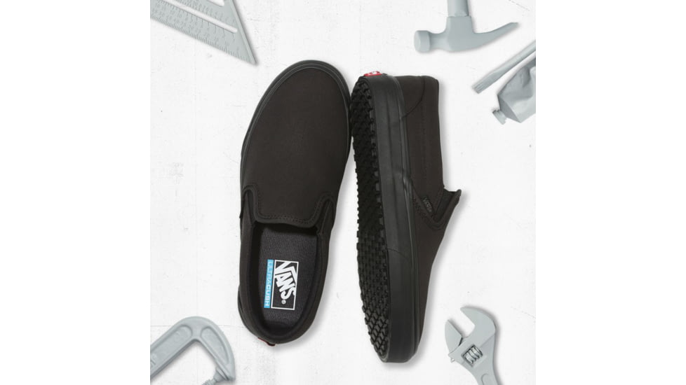 Vans Classic Slip-On Uc, Black/Black/Black, 13, VN0A3MUDV7W-V7W-13