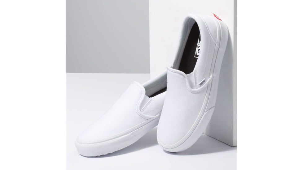 Vans Classic Slip-On Uc, True White, 10.5, VN0A3MUDV7Y-V7Y-10.5