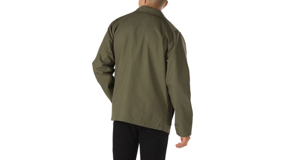 Vans Drill Chore Coat Lined - Mens, Grape Leaf, Medium, VN0A456ZTTD-M GREEN-M