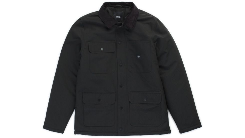 Vans Drill Chore Coat MTE Jacket- Men's, Black, Large, VN0A45APBLK-Large