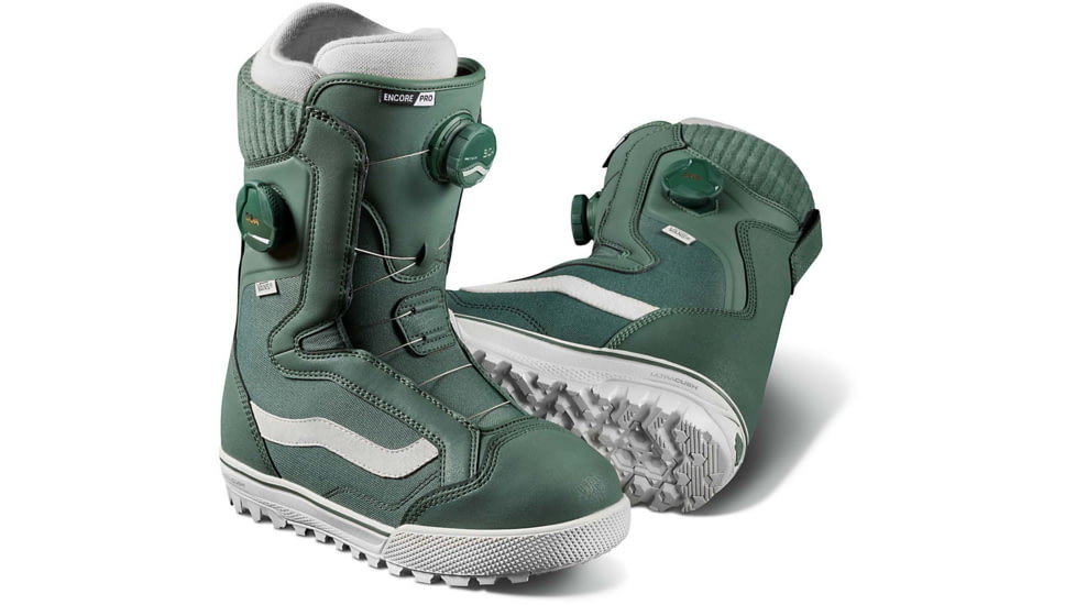 Vans Encore Pro Shoes - Womens, Duck Green, 8.5, VN0A3TFQYQW1-M-8.5