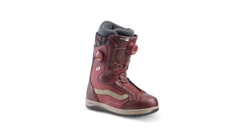 Vans Encore Pro Snowboard Boots - Womens, Andorra Red/Cashmere, 9.5 US, VN0A3TFQT15-9.5