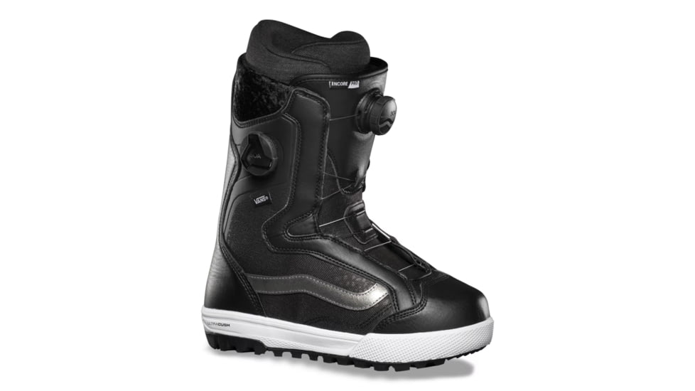 Vans Encore Pro Snowboarding Boots - Womens, Black/Iridescent, 9 US, VN0A3TFQ-0CW-9