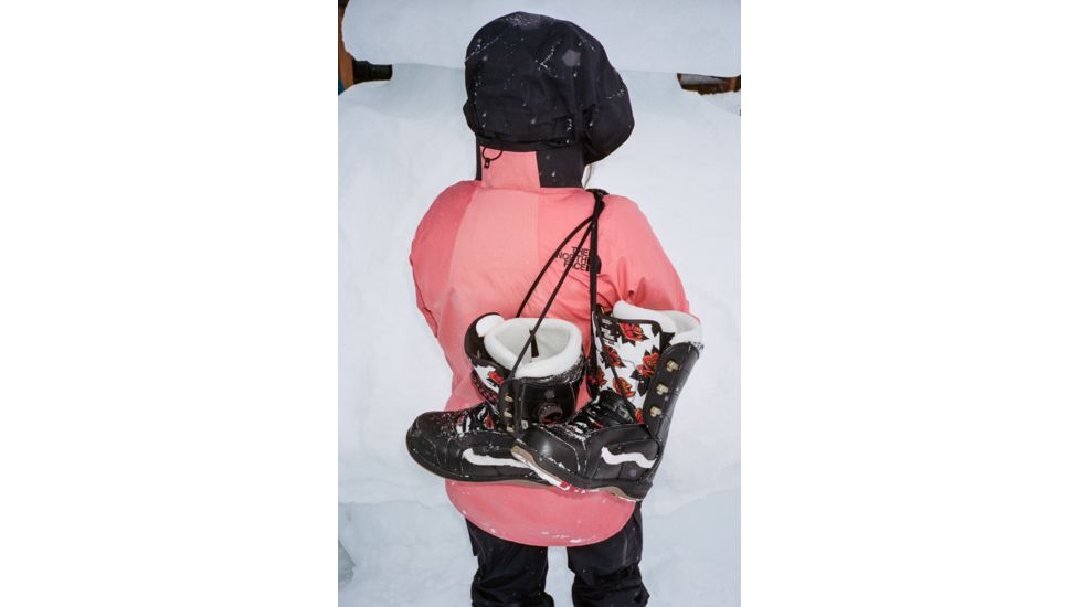 Vans Ferra Pro Snowboard Boots - Womens, Black/Marshmallow, 8 US, VN0A3TFRT16-8