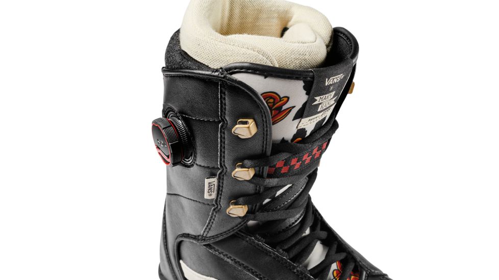 Vans Ferra Pro Snowboard Boots - Womens, Black/Marshmallow, 8 US, VN0A3TFRT16-8