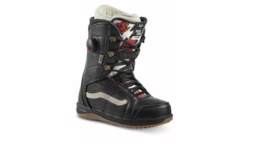 Vans Ferra Pro Snowboard Boots - Womens, Black/Marshmallow, 8 US, VN0A3TFRT16-8