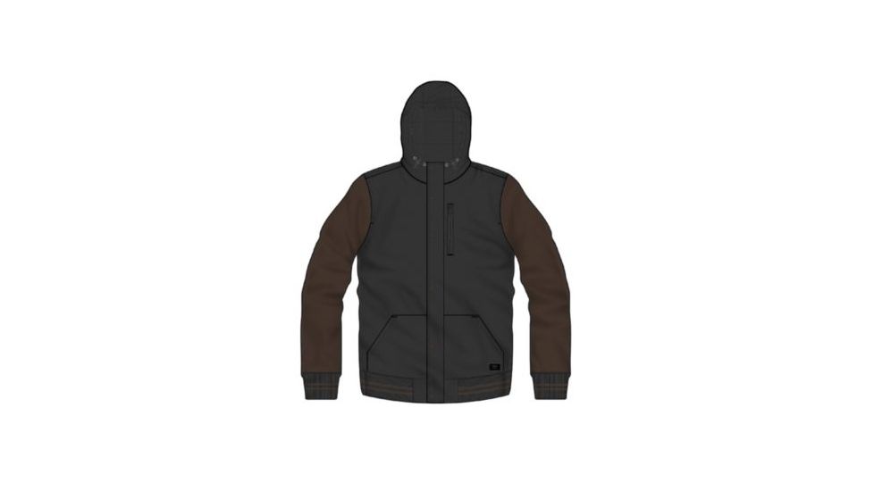 Vans Fieldbrook MTE Jacket - Mens, Black-Demitasse, Small, VN0A3HP8O5X-Small