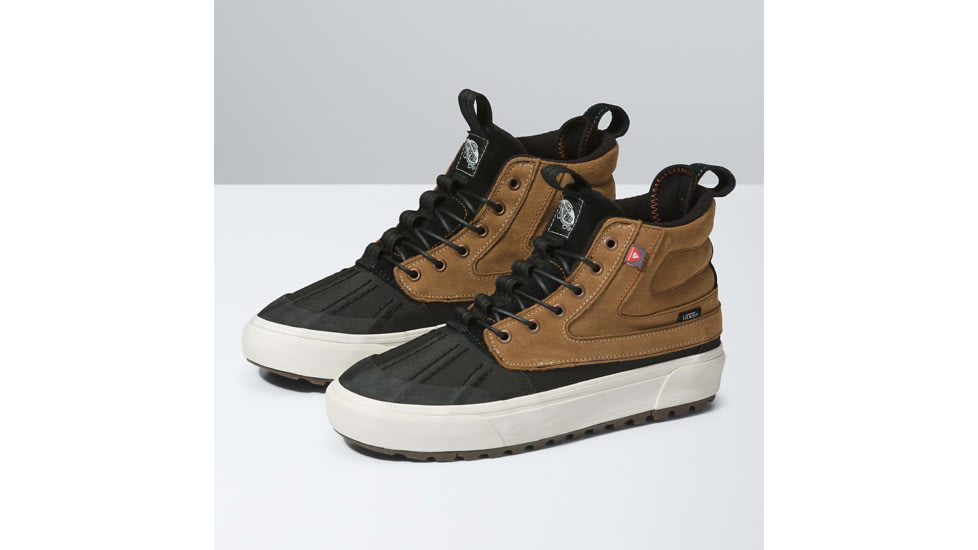Vans Fu SK8-HI Del Pato MTE-2 Shoes - Mens, Black/Khaki, 9.5, VN0A5JMNY3U1-M-9.5