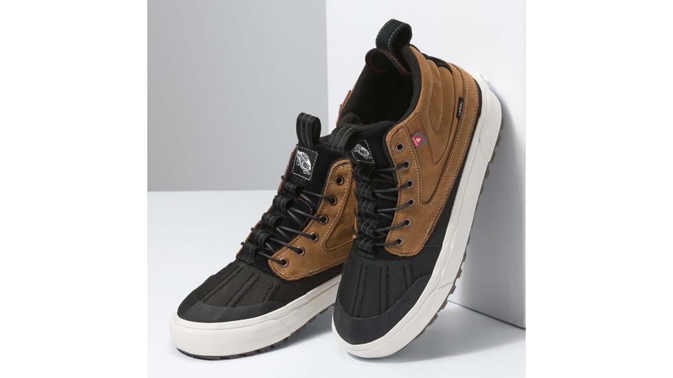 Vans Fu SK8-HI Del Pato MTE-2 Shoes - Mens, Black/Khaki, 9.5, VN0A5JMNY3U1-M-9.5
