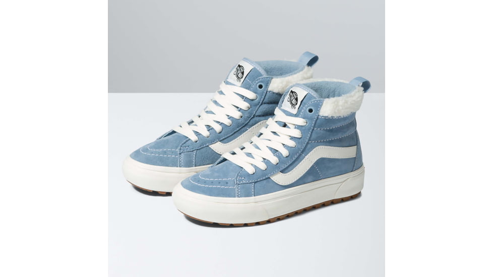 Vans Fu SK8-HI MTE-1 Shoes, 8 US M, 9.5 US W, Suede/Sherpa Ashley Blue, VN0A5HZYBD21-M-8