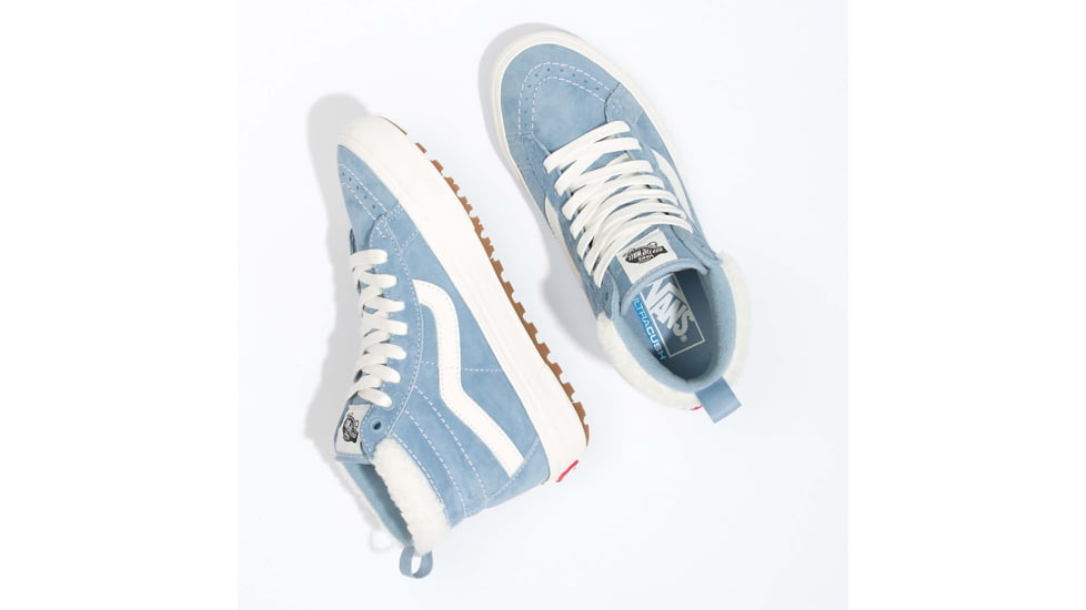 Vans Fu SK8-HI MTE-1 Shoes, 8 US M, 9.5 US W, Suede/Sherpa Ashley Blue, VN0A5HZYBD21-M-8