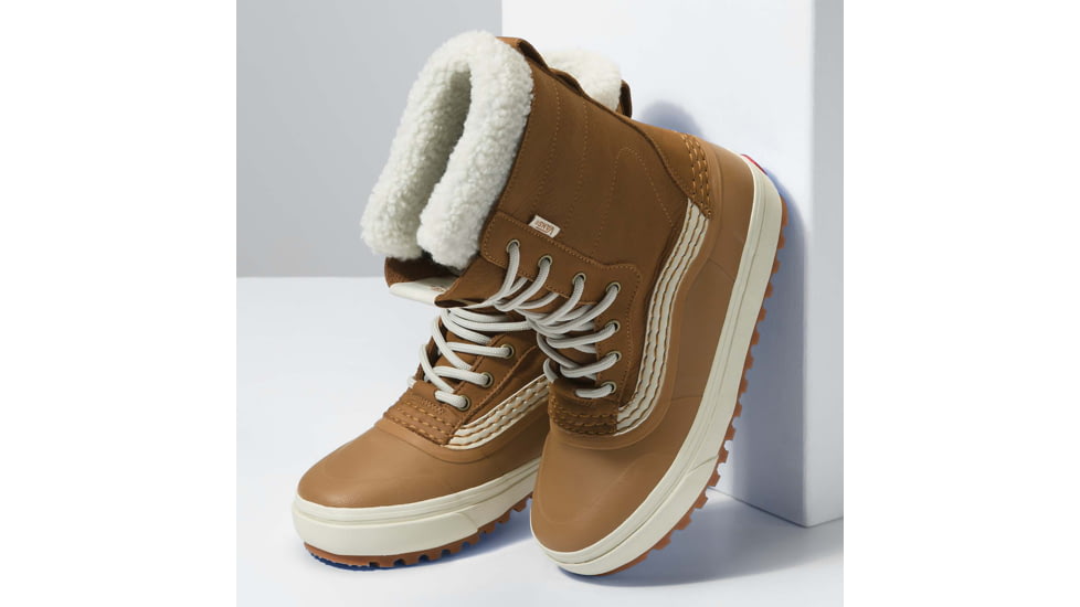 Vans Fu Standard Zip Snow MTE Shoes - Womens, Chipmunk/Marshmallow, 8, VN0A5JI5GWU1-M-8