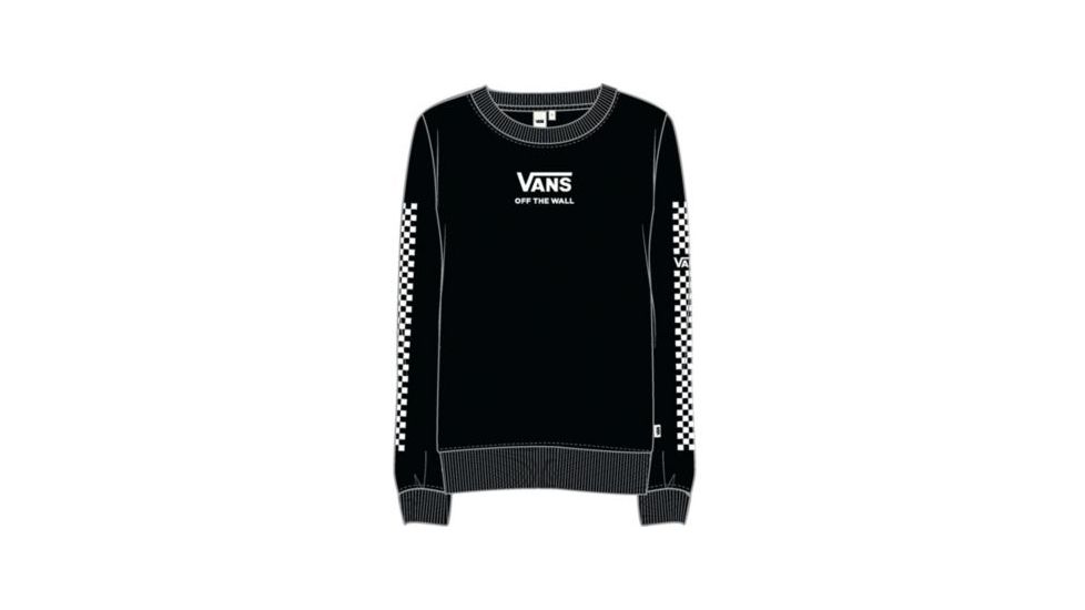 Vans Funday Crew - Womens, Black, Medium, VN0A3T7SBLK-Medium
