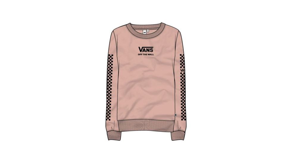 Vans Funday Crew - Womens, Rose Cloud, Extra Small, VN0A3T7SOBJ-XSmall