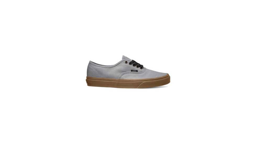 Vans Gum Authentic Casual Shoes - Unisex, Alloy/Black, Mens 10 US/Womens 11.5 US, VN0A38EMU40-10 US/11.5 US