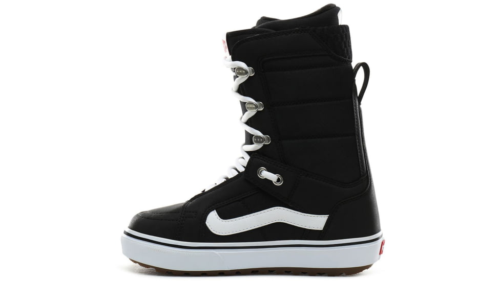 Vans HI Standard OG - Womens, Black/White, 5, VN0A3TFST0U-5