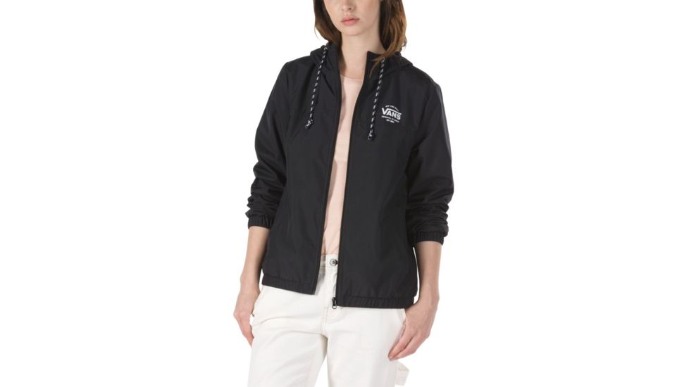 Vans Kastle Ii Windbreaker - Womens, Black, Extra Small, VN0A3PC4BLK-XSmall