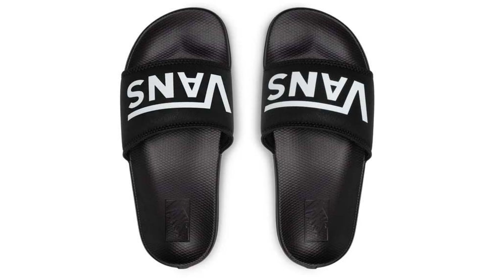 Vans La Costa Slide-On - Mens, Black, 12, VN0A5HF5IX61-12