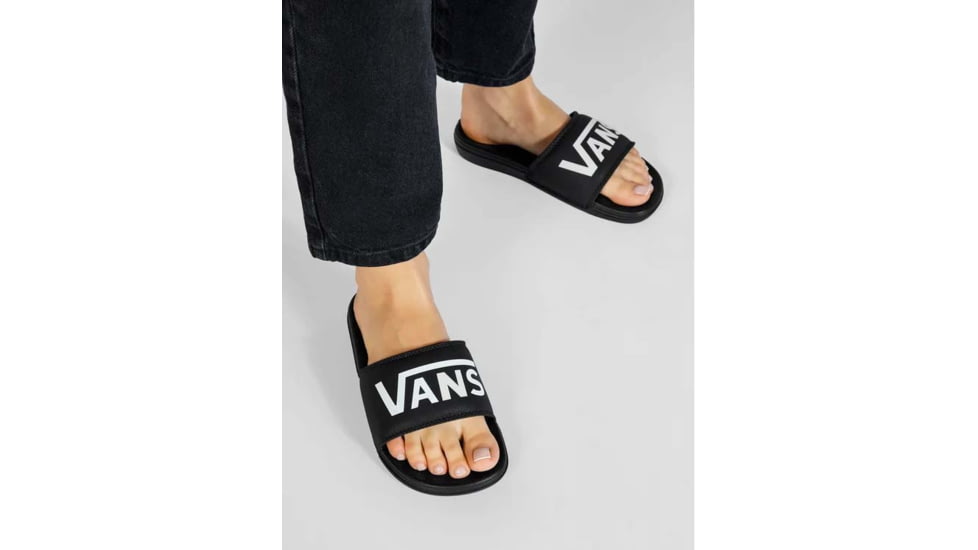 Vans La Costa Slide-On - Mens, Black, 12, VN0A5HF5IX61-12