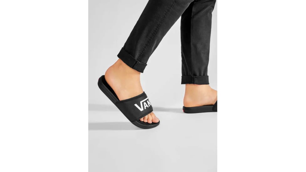 Vans La Costa Slide-On - Mens, Black, 12, VN0A5HF5IX61-12