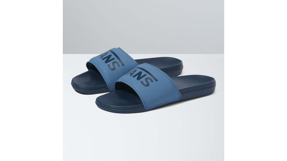 Vans La Costa Slide-On - Mens, Moonlight Blue/Dress Blues, 11, VN0A5HF5AN91-11