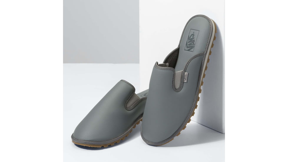 Vans Mountain Mule Vansguard Slippers, Pewter, 12, VN0A5JI6PWT1-M-12