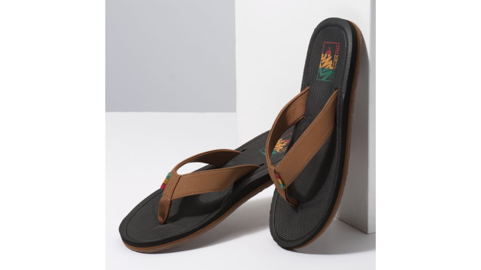 Vans Nexpa Synthetic - Mens, Dachshund/Black/Rasta, 7, VN0A347QQ3Z-Q3Z-7