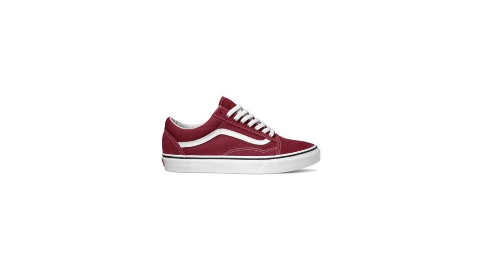 Vans Old Skool Casual Boot, Rumba Red/True White, 9.5 US, VN0A38G1VG4-9.5 US/11 US