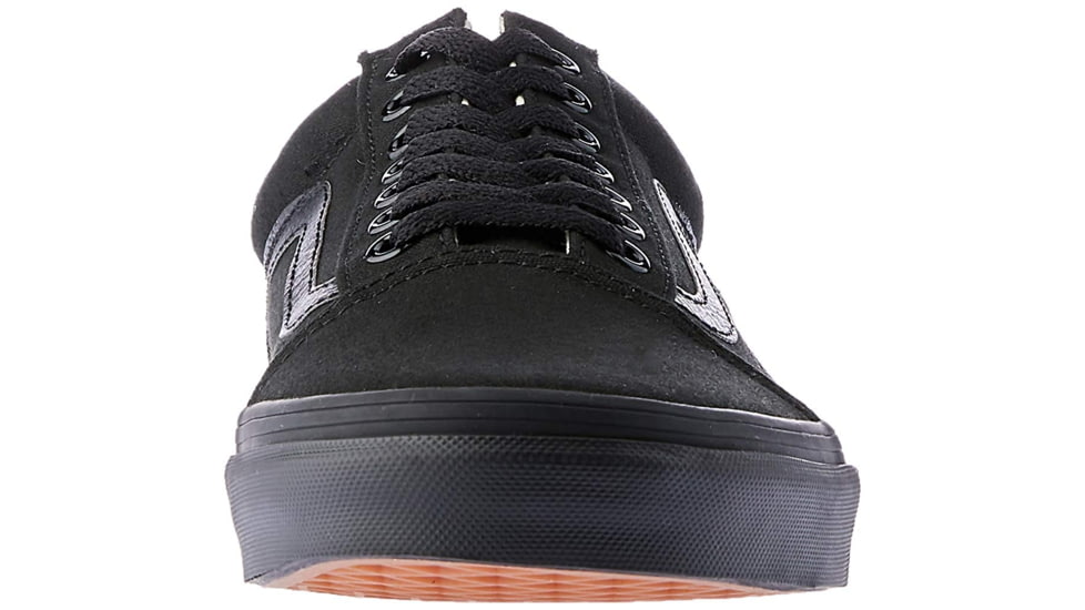 Vans Old Skool Shoes, 5.5 US M/7 US W, Black/Black, VN000D3HBKA-BLACK-5.5
