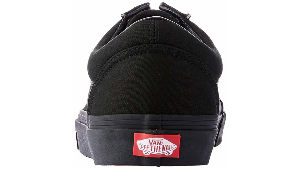 Vans Old Skool Shoes, 5.5 US M/7 US W, Black/Black, VN000D3HBKA-BLACK-5.5