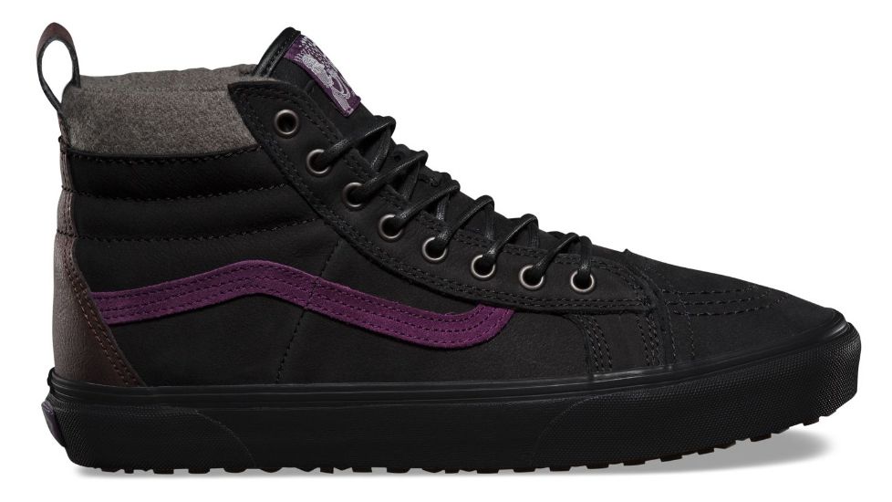 Vans SK8-Hi 46 MTE DX Shoes - Men's, Black/Purple, 10 US, VN0A3DQ5UBW-10 US