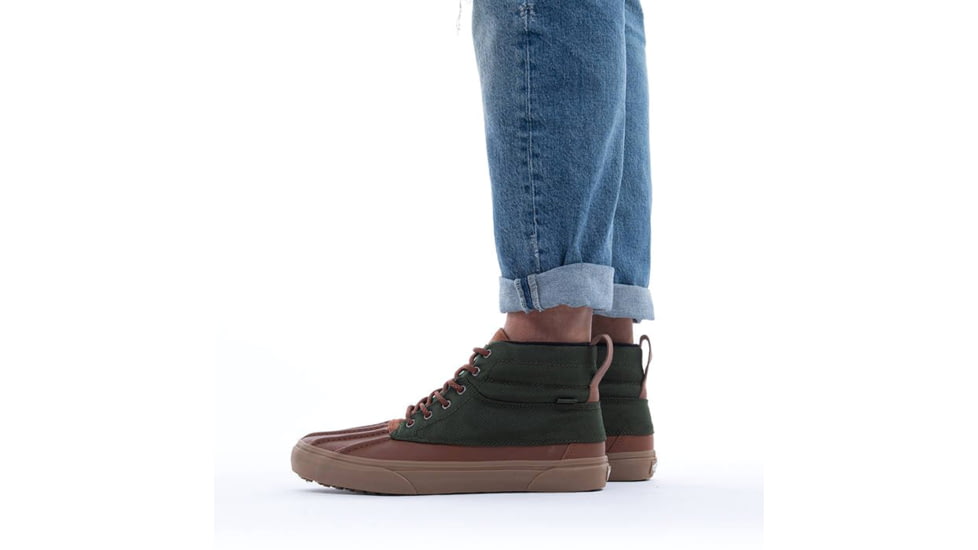 Vans SK8-HI Del Pato MTE Shoes - Mens, Tortoise Shell/Kombu Green, 11.5, VN0A34962UJ-11.5