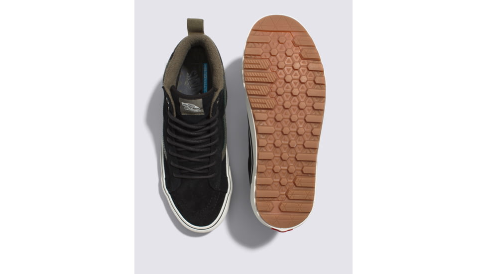 Vans SK8-HI MTE-1 Shoes, Black/Marshmallow, 7.5 US / 9 US, VN0A5HZY1KP107500M