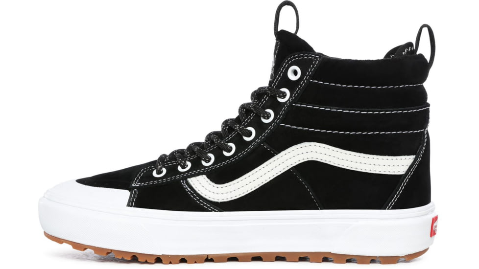 Vans SK8-HI MTE 2.0 DX Shoes, Black/True White, 6, Medium, VN0A4P3IDX6-6