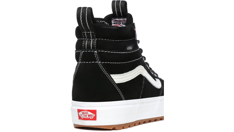 Vans SK8-HI MTE 2.0 DX Shoes, Black/True White, 6, Medium, VN0A4P3IDX6-6