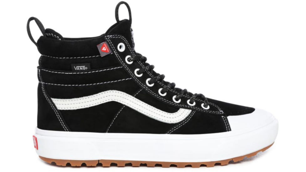 Vans SK8-HI MTE 2.0 DX Shoes, Black/True White, 6, Medium, VN0A4P3IDX6-6