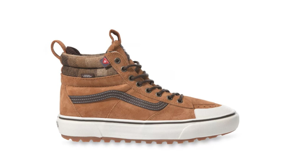 Vans SK8-HI MTE 2.0 DX Shoes, Glazed Ginger/Marshmallow, 10, VN0A4P3IRIZ-10