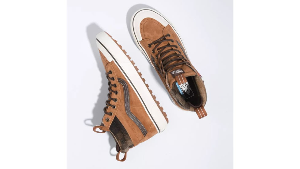 Vans SK8-HI MTE 2.0 DX Shoes, Glazed Ginger/Marshmallow, 10, VN0A4P3IRIZ-10