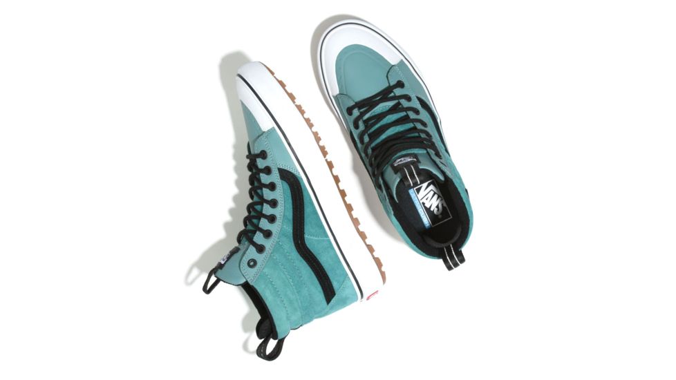 Vans Sk8-Hi MTE 2.0 DX Shoes, Oil Blue/True White, 7, VN0A4P3ITUJ-OBW-7