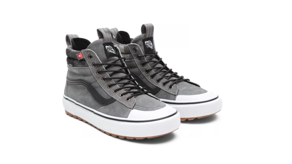 Vans SK8-HI MTE 2.0 DX Shoes, Pewter/True White, 10, VN0A4P3I2YU-10