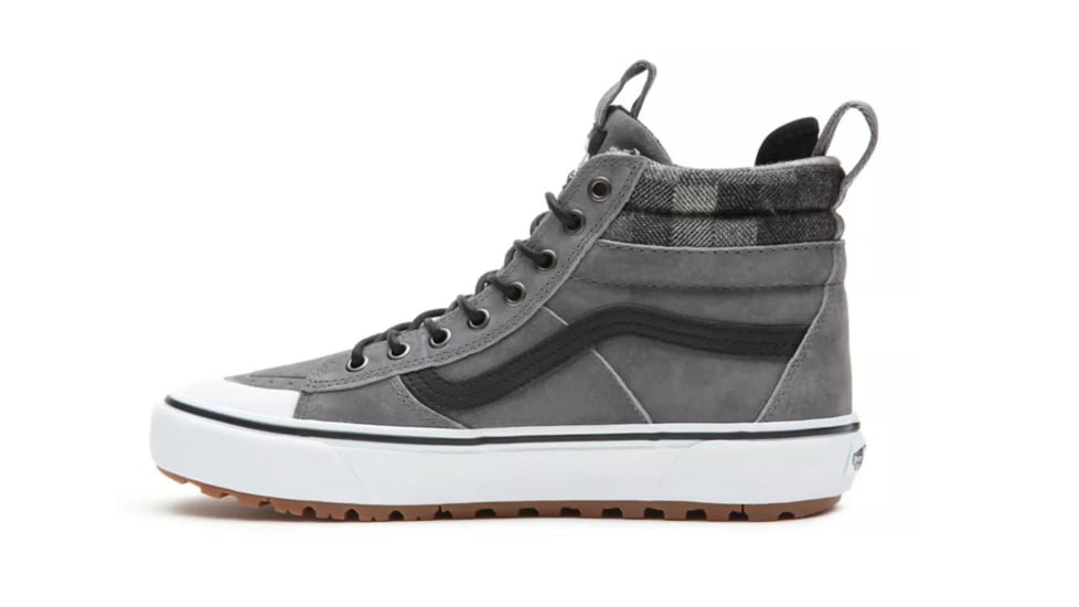 Vans SK8-HI MTE 2.0 DX Shoes, Pewter/True White, 10, VN0A4P3I2YU-10
