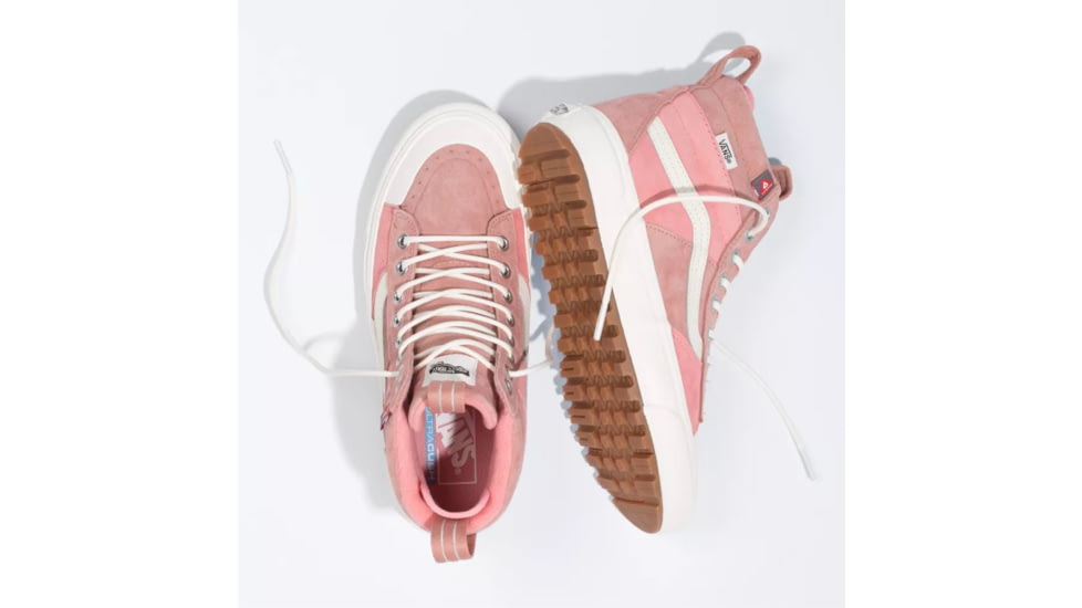 Vans SK8-HI MTE 2.0 DX Shoes - Women's, Pink Block/Marshmallow, 7, VN0A4P3I2UU-7