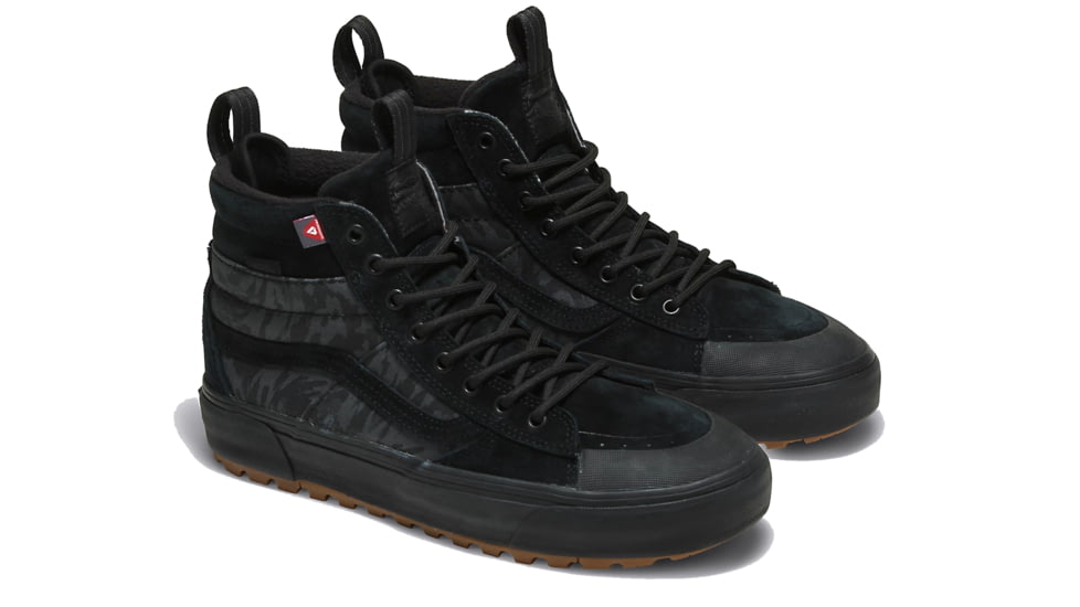 Vans SK8-HI MTE-2 Camo Casual Shoes, Black, 8/9.5, VN0A5HZZJKY108000M