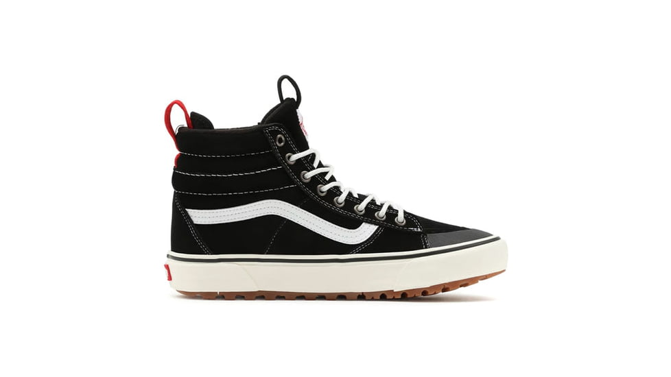 Vans Sk8-HI MTE - 2 Shoes, Black/True White, 8, VN0A5HZZ6BT-8